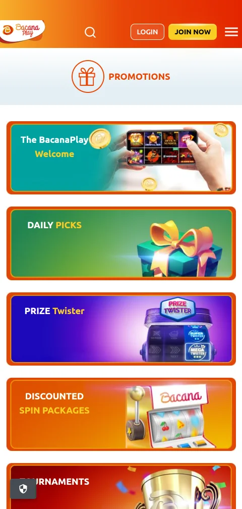 Bacana Play Casino security and player protection details