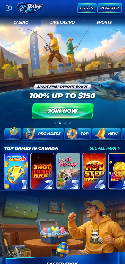 BassBet Casino mobile gaming access for smartphones and browsers