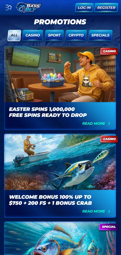 BassBet Casino licence, security, and player protection details