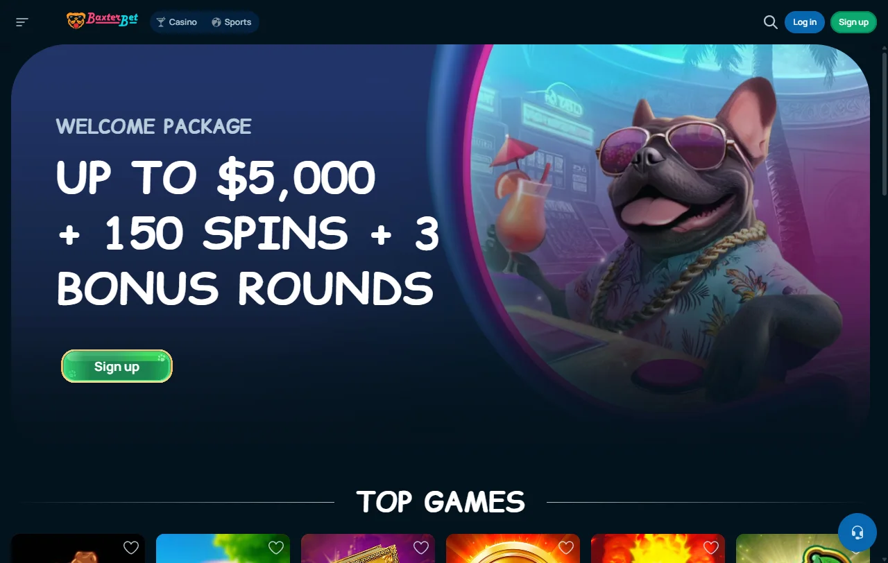 Baxterbet Casino review with focus on Canada player trust and usability