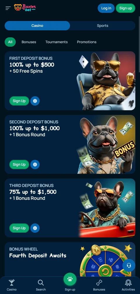 Baxterbet Casino licence security and player protection overview for Canada