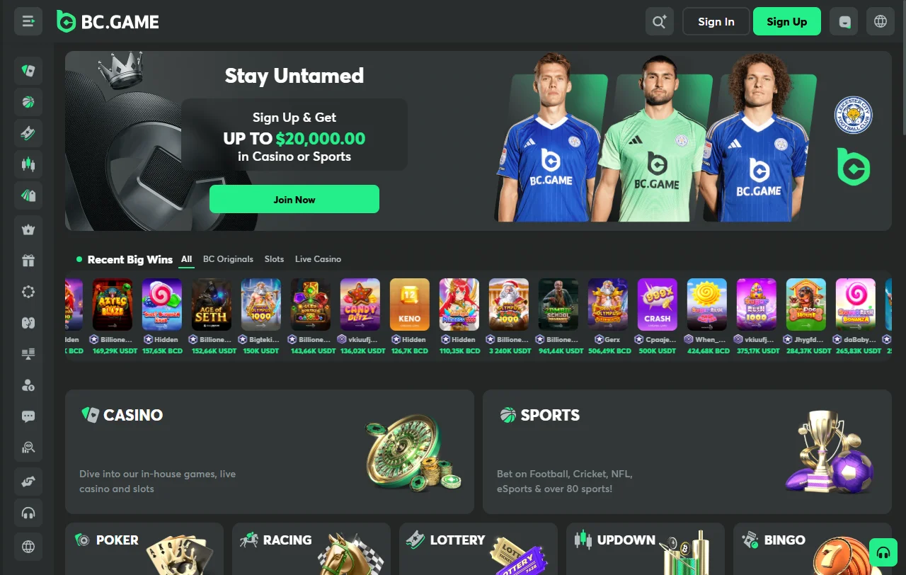 BC.Game Casino editorial overview for Canada players