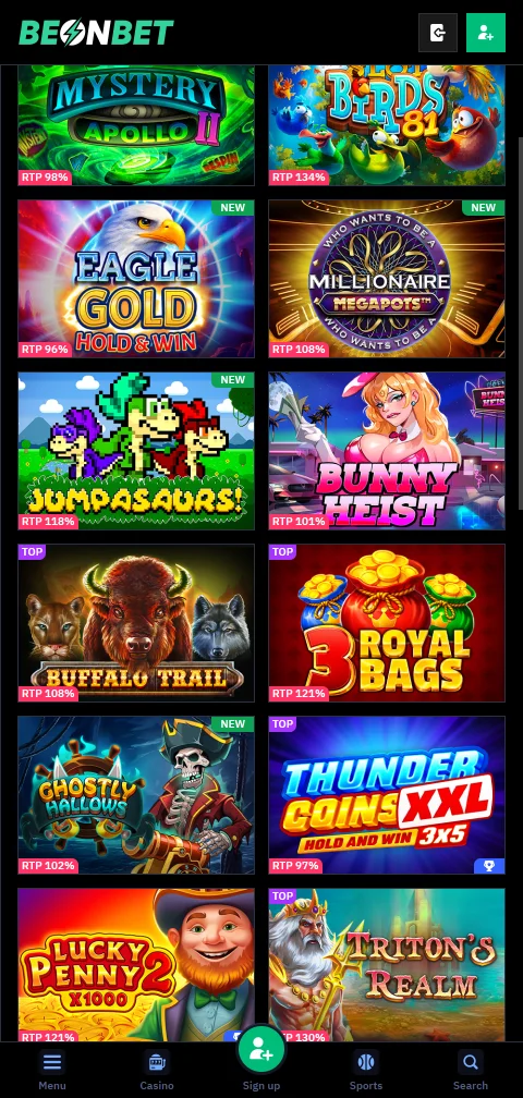 BeonBet Casino security, licence and player protection details
