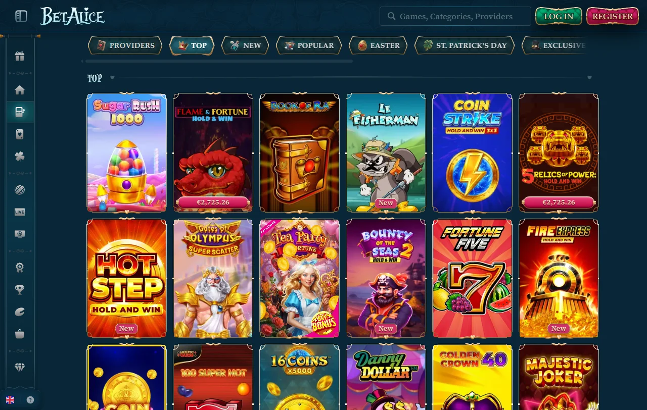 BetAlice Casino bonus and promotions review for Canadian users