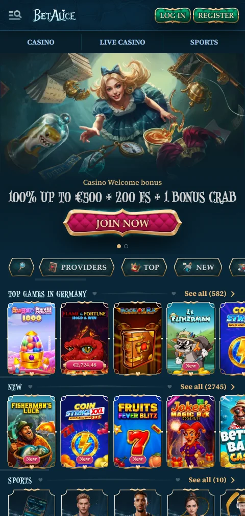 BetAlice Casino mobile access and smartphone compatibility for Canada