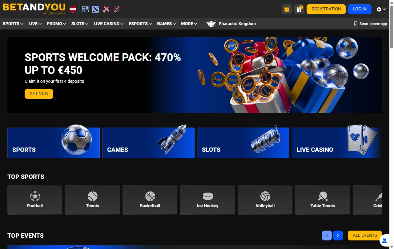 BetAndYou Casino overview for Canada players and feature assessment