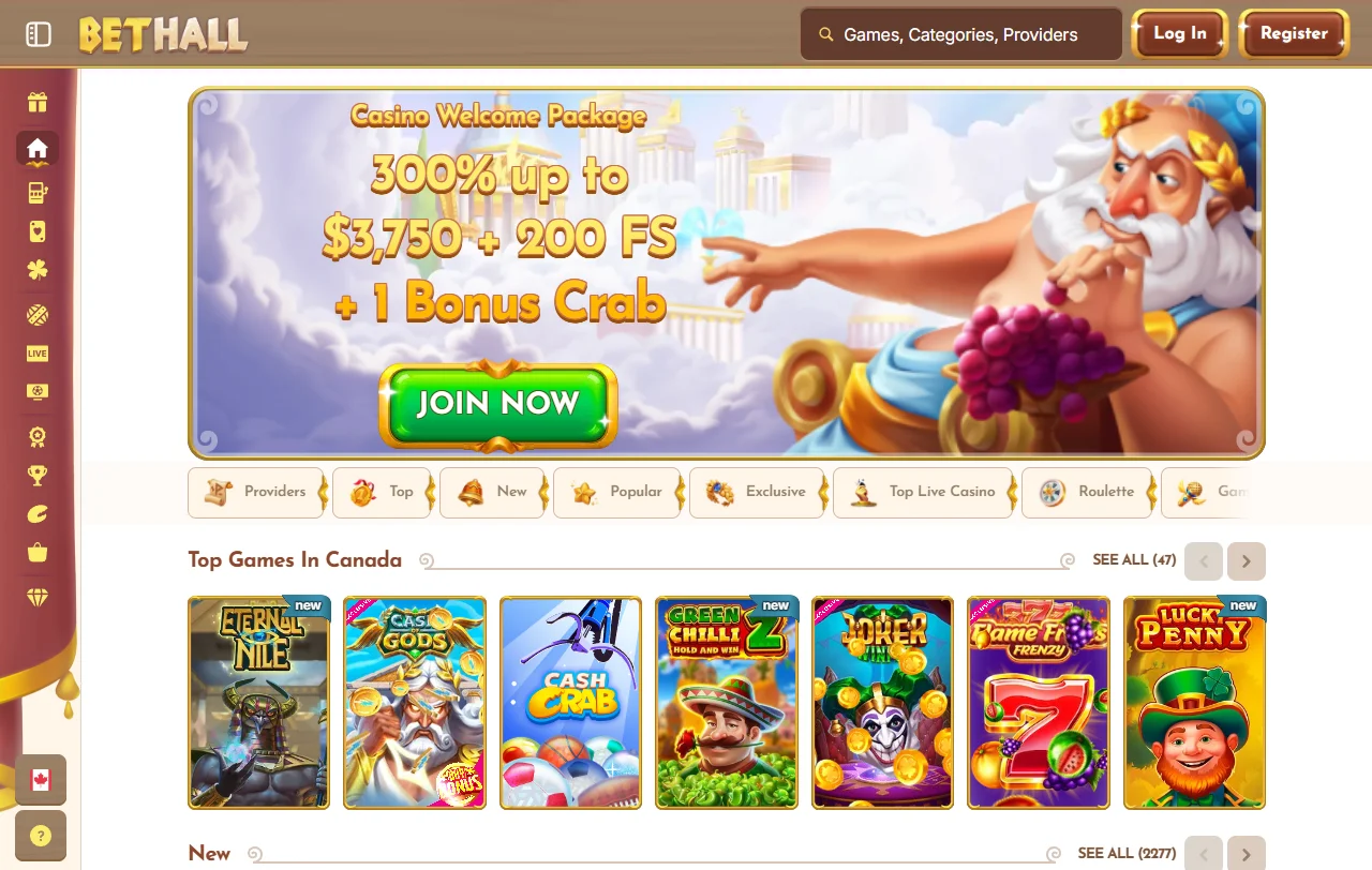 BetHall Casino review covering licensing, banking, and overall platform transparency