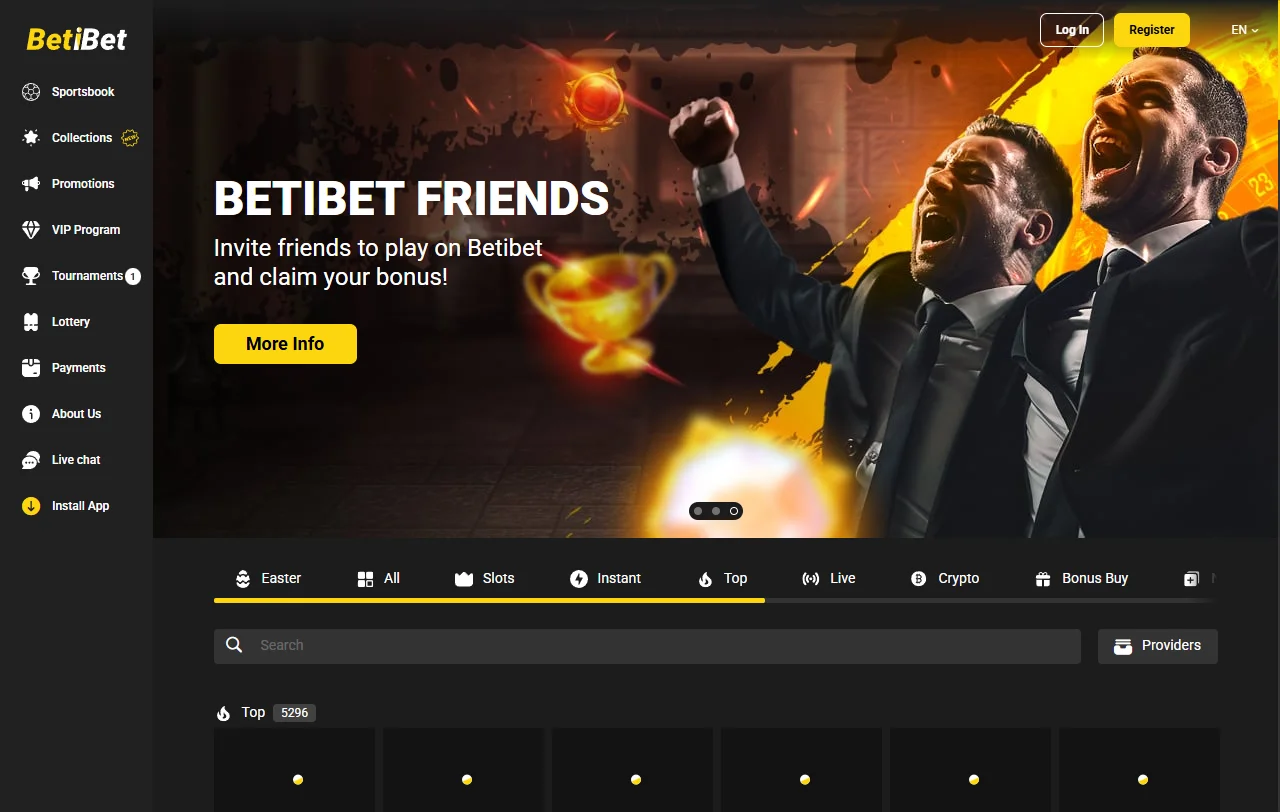 BetiBet Casino review with Canadian player focus and core features