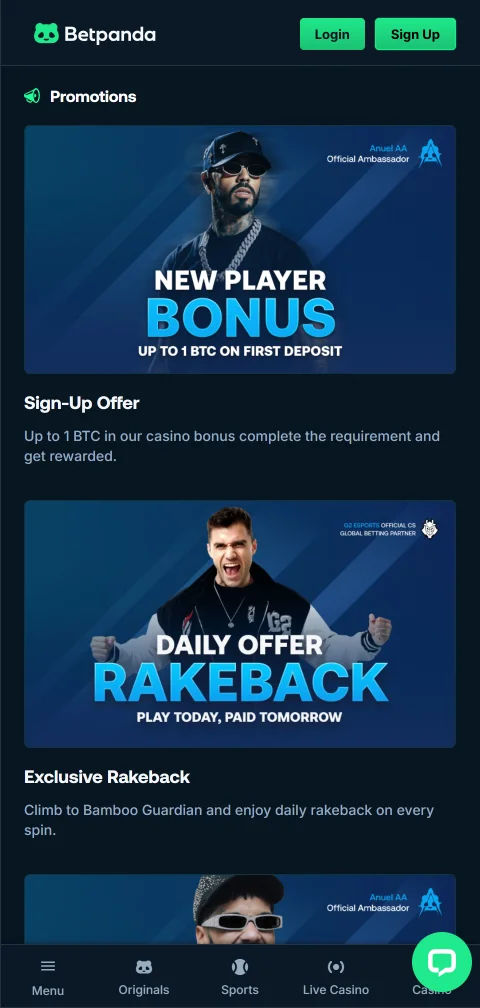 BetPanda Casino deposit and withdrawal options for Canadian players