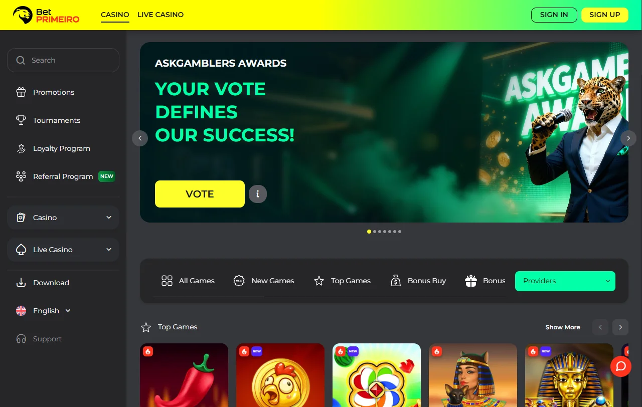 BetPrimeiro Casino complete review and platform analysis for Canada players