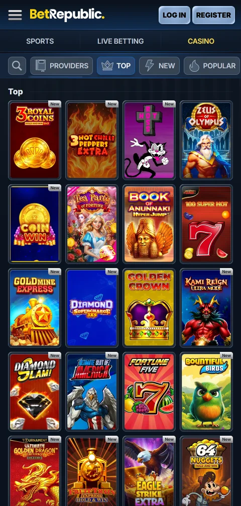 BetRepublic Casino deposits, withdrawals and payment methods