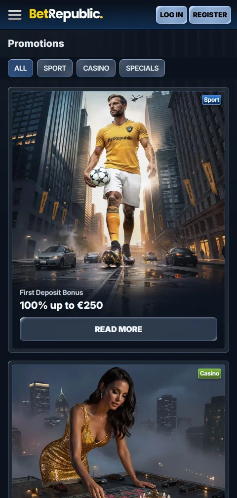 BetRepublic Casino security, licence and player protection
