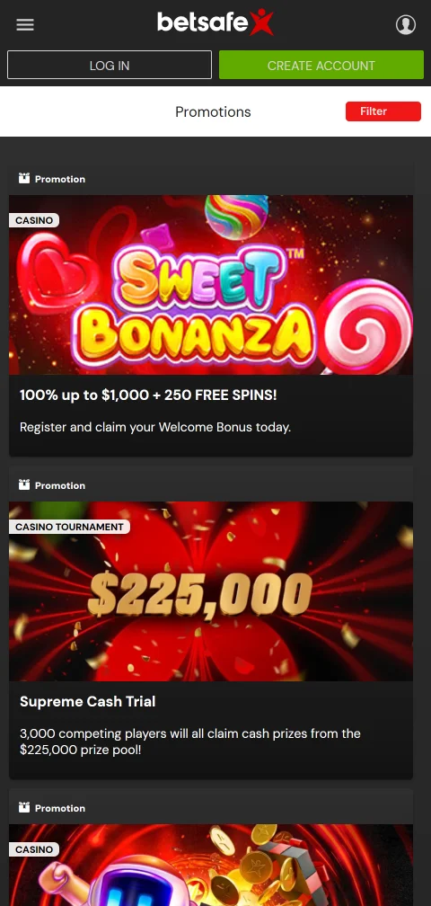 Betsafe Casino security, licence, and player protection summary