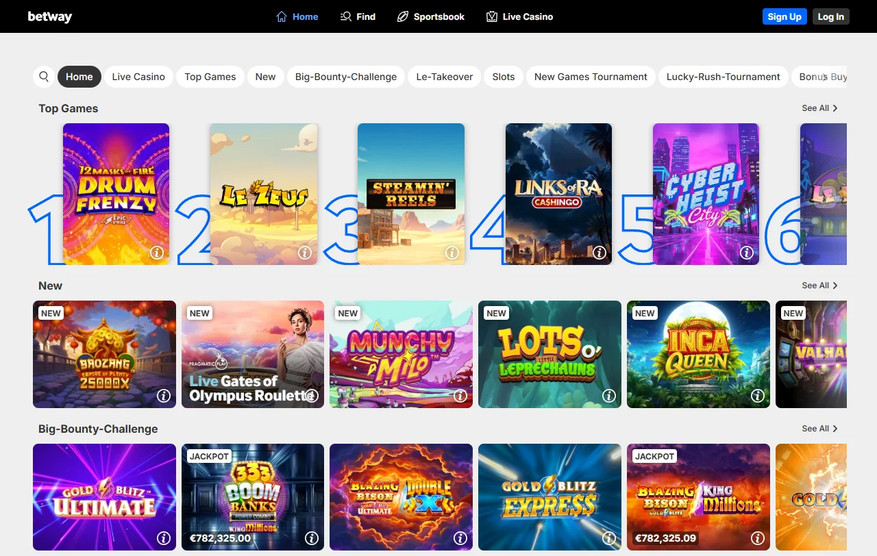 Betway Casino overview for Canada players and review context