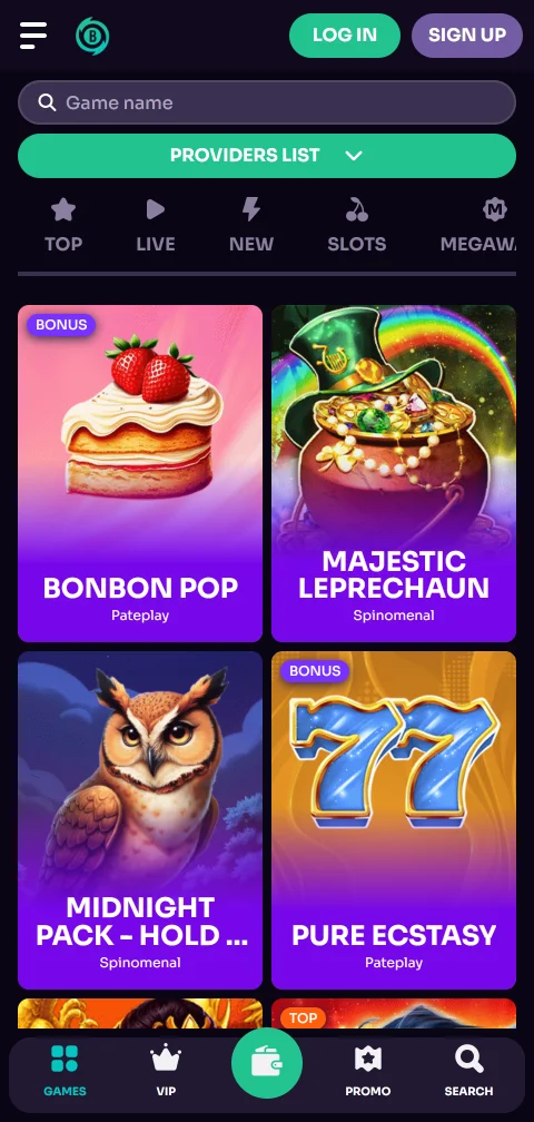 Betzard Casino deposits, withdrawals, and payment options for Canada