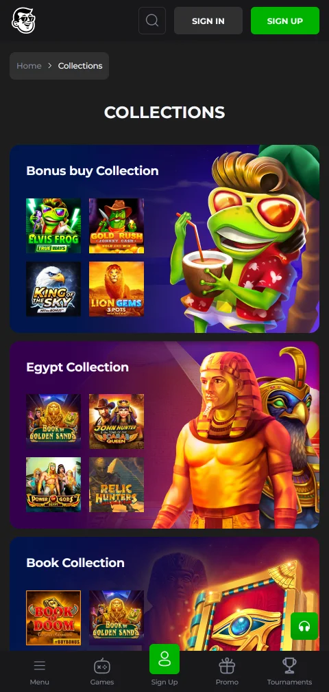 Billy Billion Casino mobile access and browser play for Canada players