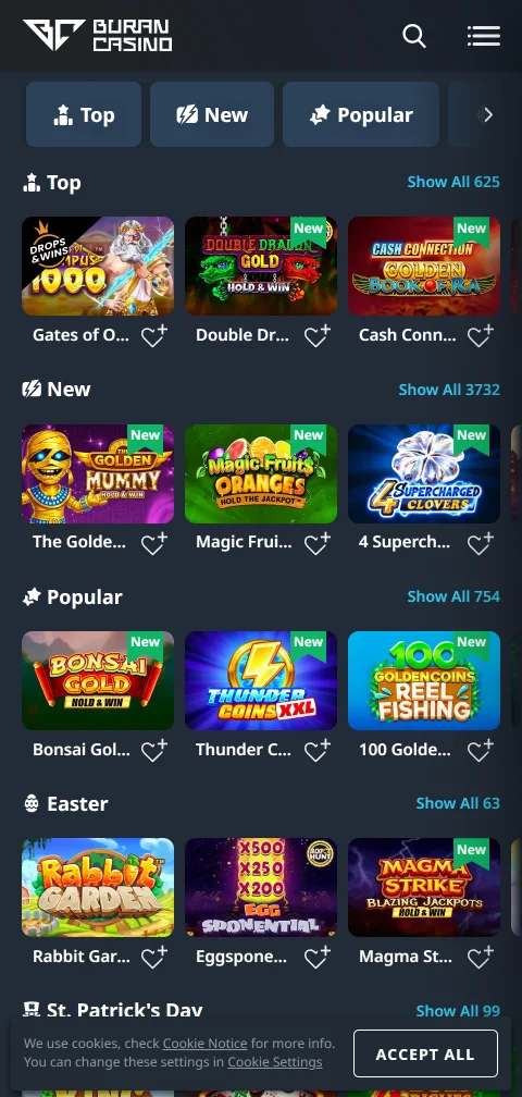 Buran Casino banking options with deposits and withdrawals explained
