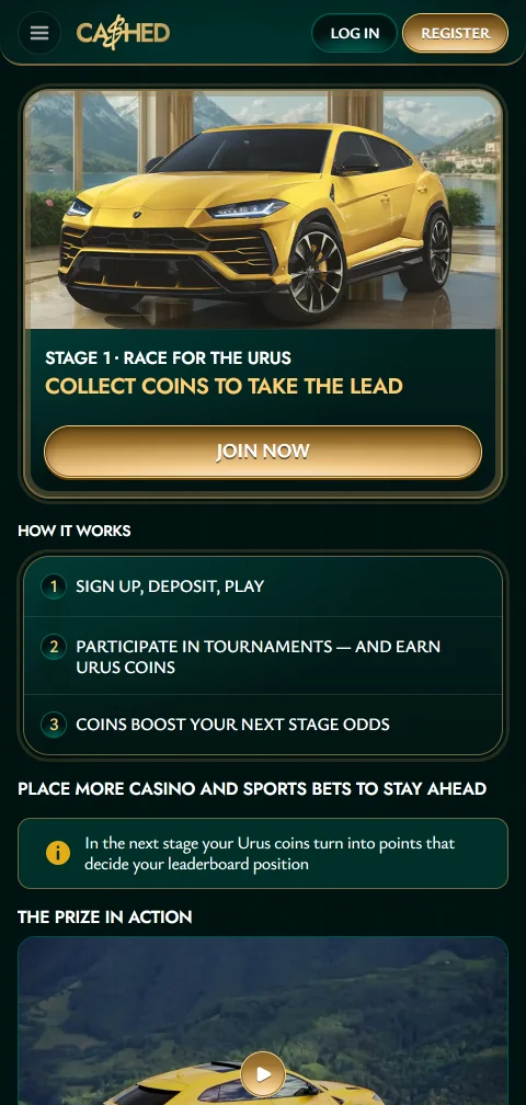 Cashed Casino security and player protection overview