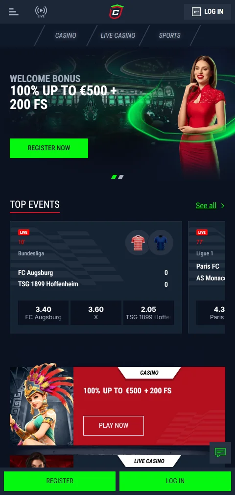 Casinado Casino mobile access and smartphone gaming experience