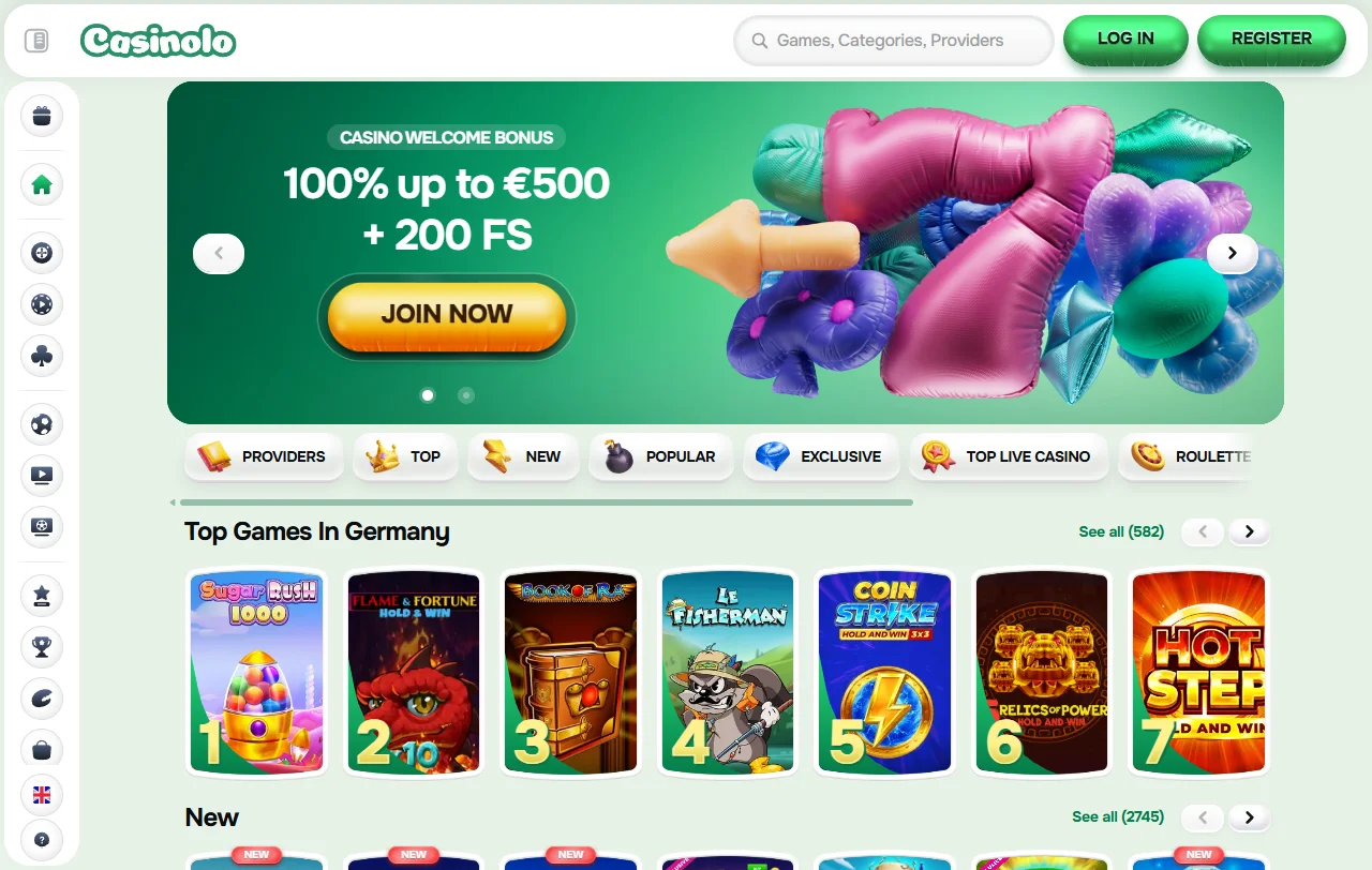 Casinolo Casino overview for Canada players and review context