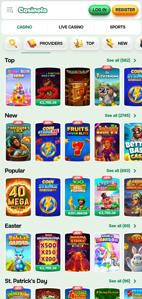 Casinolo Casino deposits withdrawals and payment methods overview
