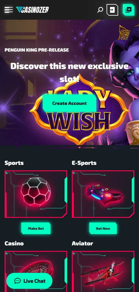 Casinozer Casino mobile access with browser-friendly play for smartphones