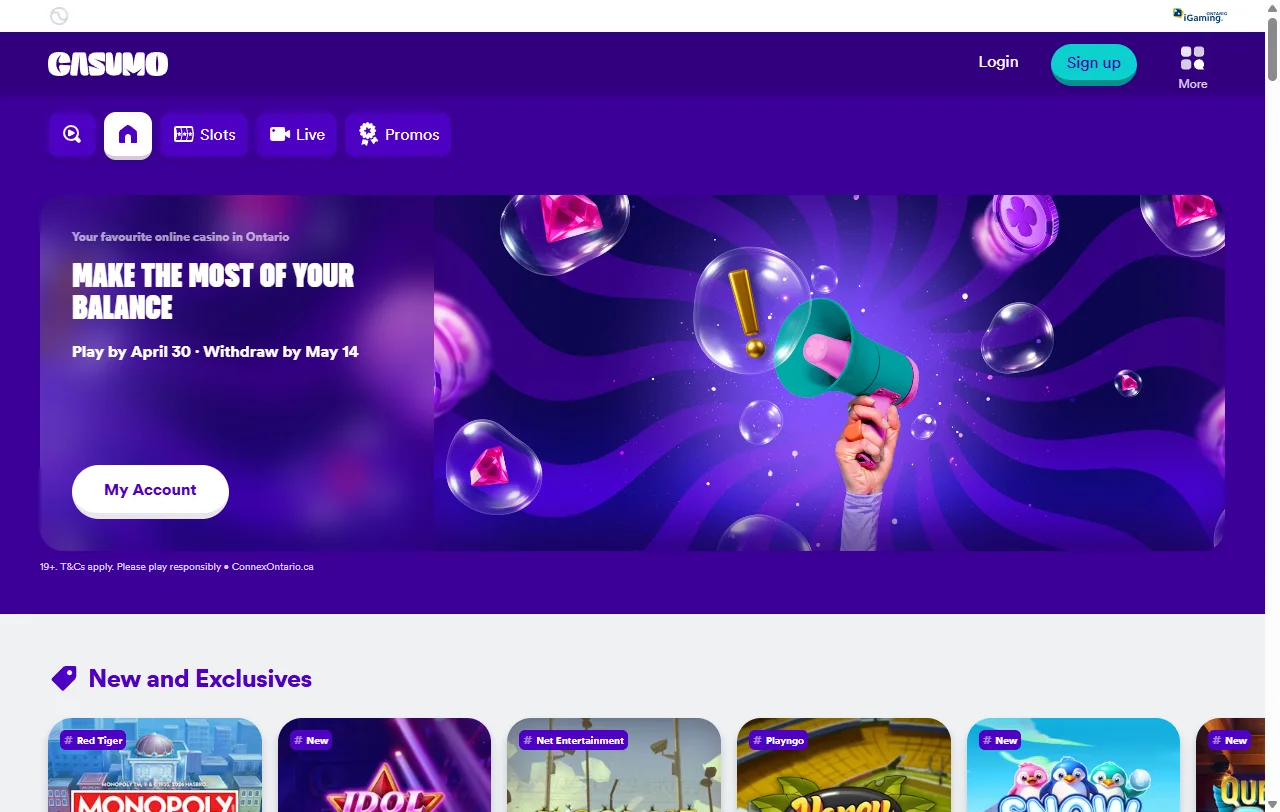 Casumo Casino overview for Canada players and overall platform assessment
