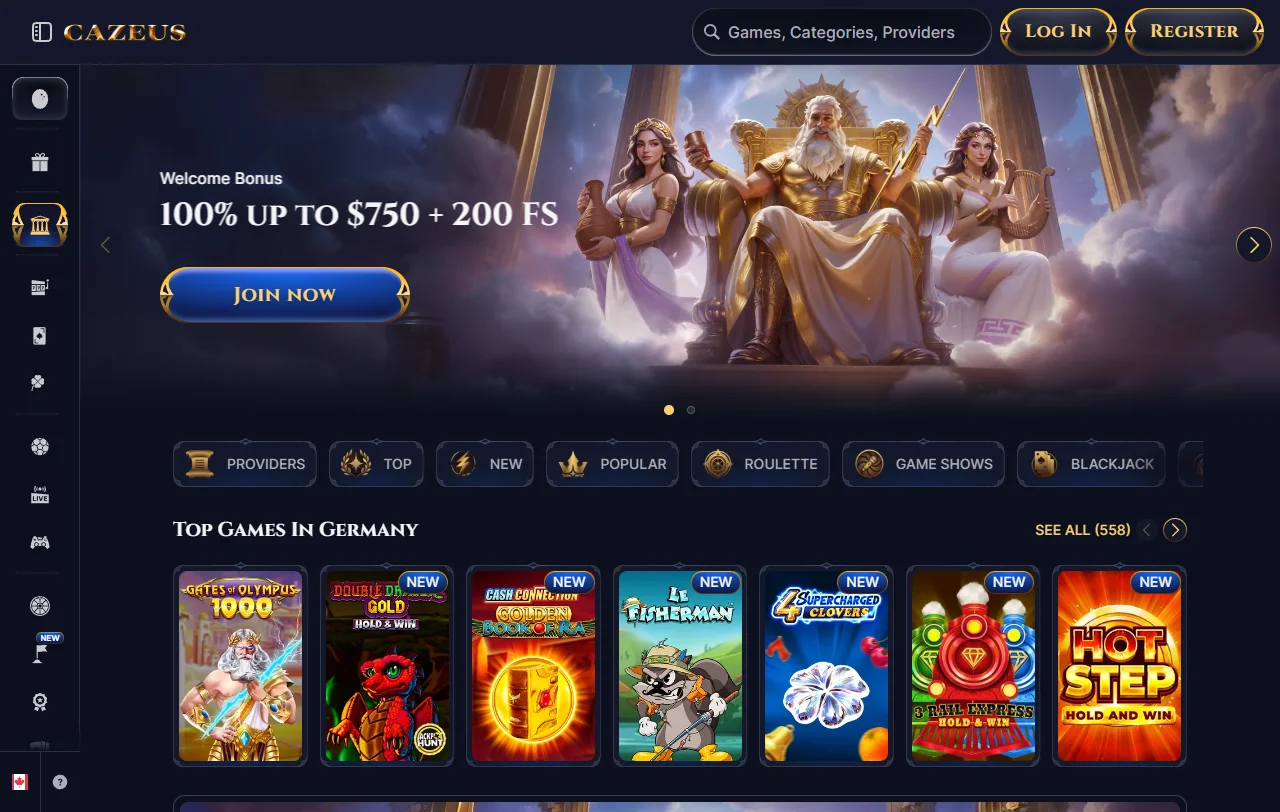 Cazeus Casino complete review and platform analysis for Canada players