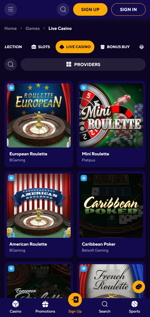 Dazard Casino banking methods including deposits and withdrawals