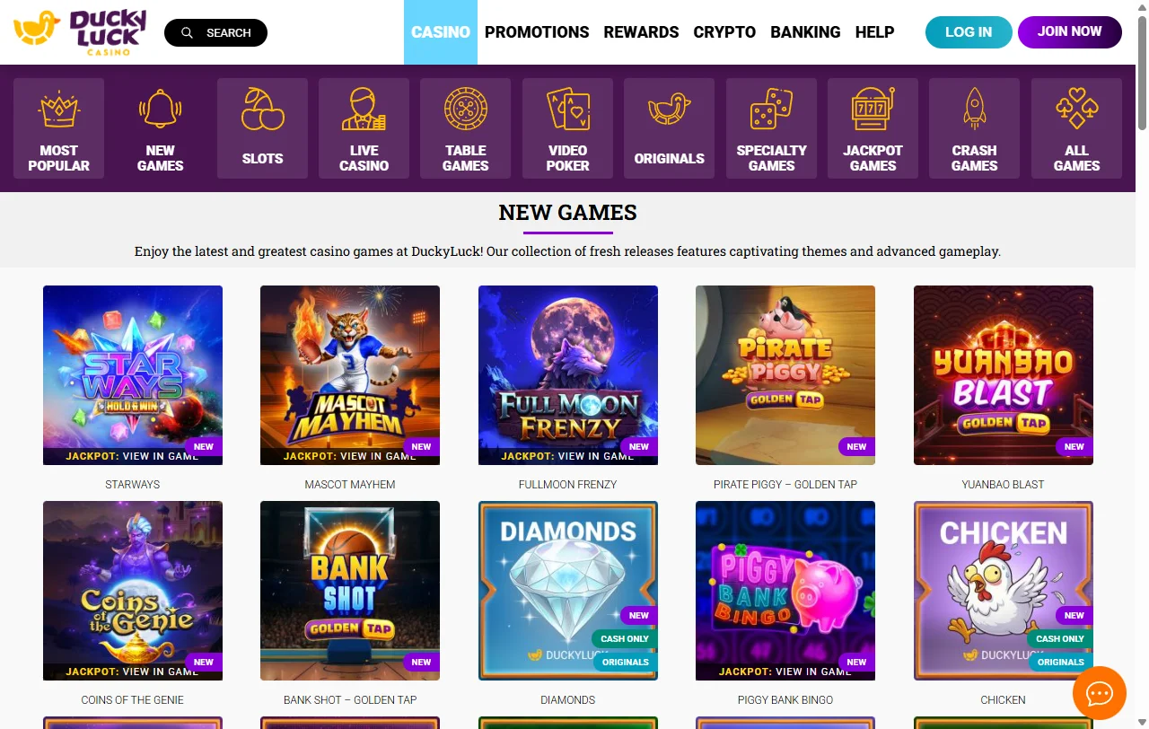 DuckyLuck Casino review covering overall platform value for Canada players