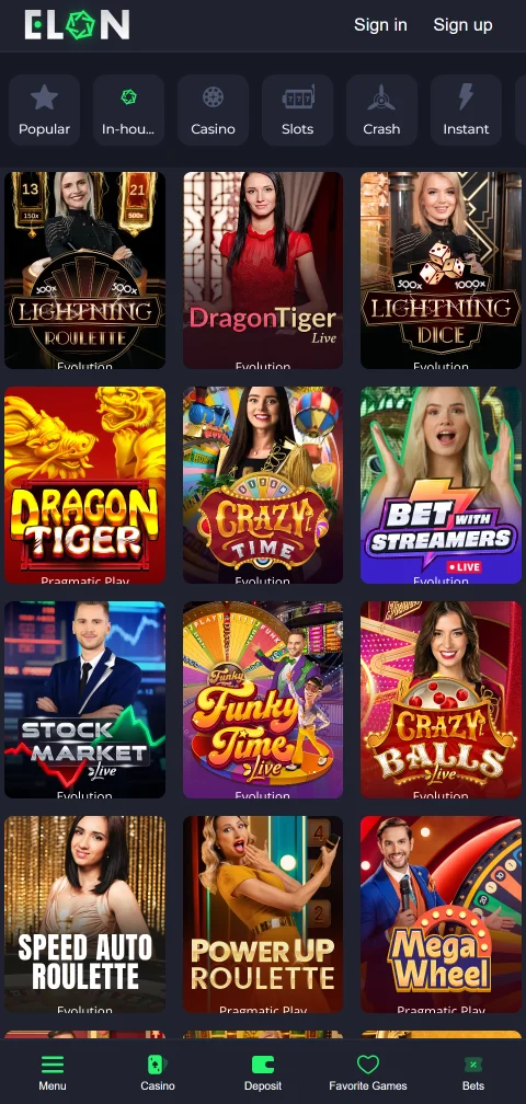 Elon Casino licensing security and player protection details