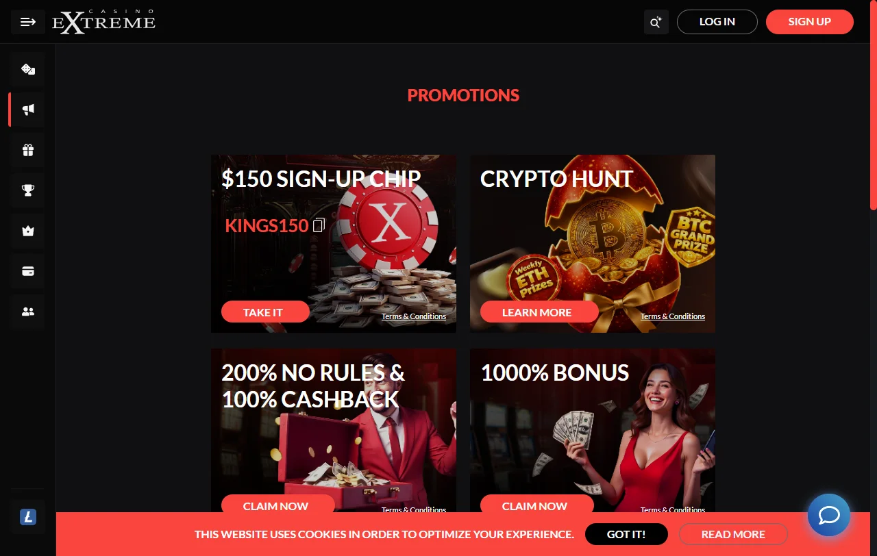 Extreme Casino games and providers overview for Canadian readers