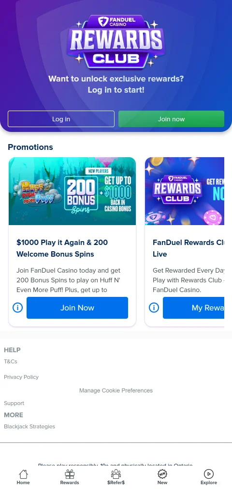 FanDuel Casino security, licence and player protection review points