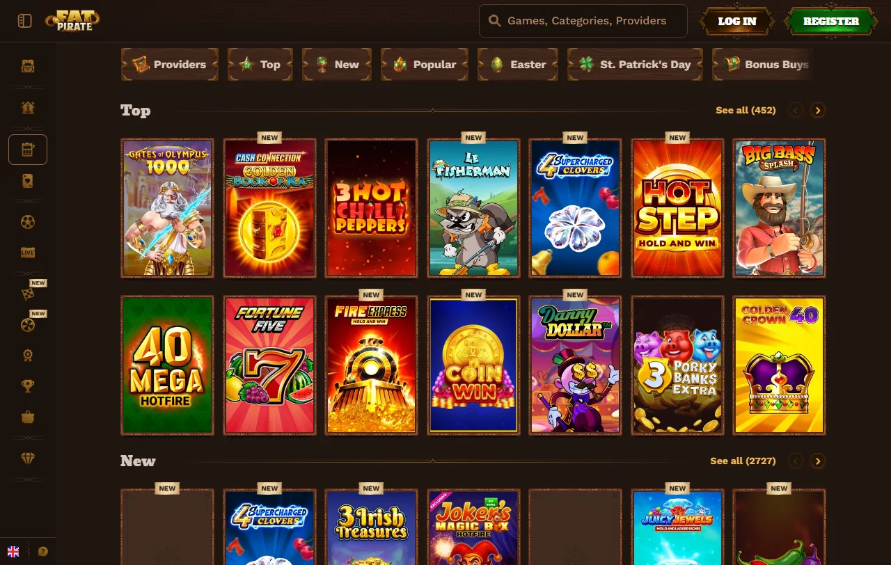 Fat Pirate Casino bonuses, wagering terms and offer structure