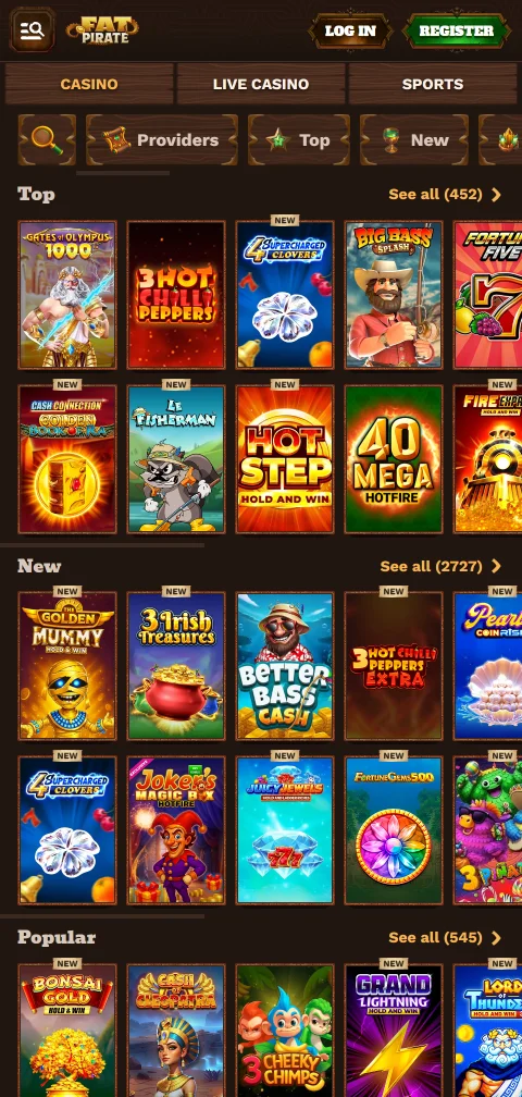 Fat Pirate Casino security, licence and player protection overview