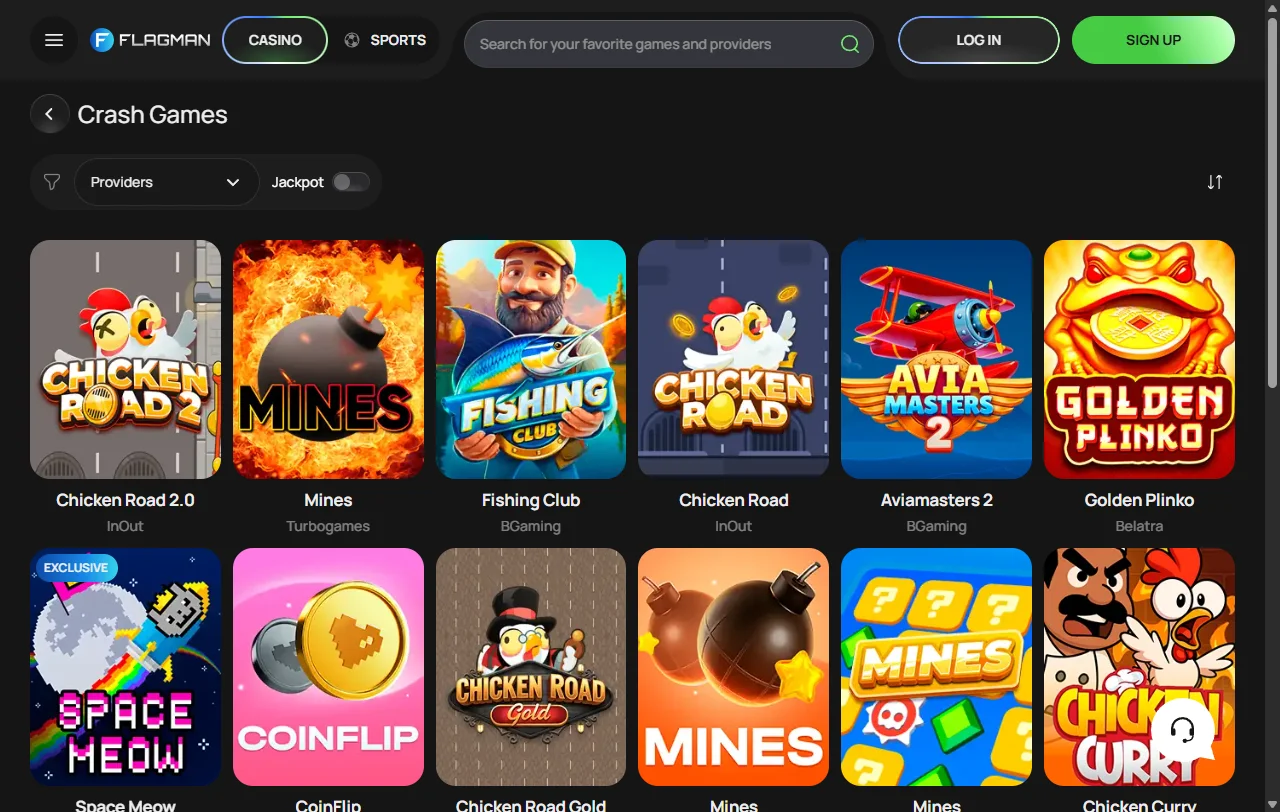 Flagman Casino bonus terms and promotion summary