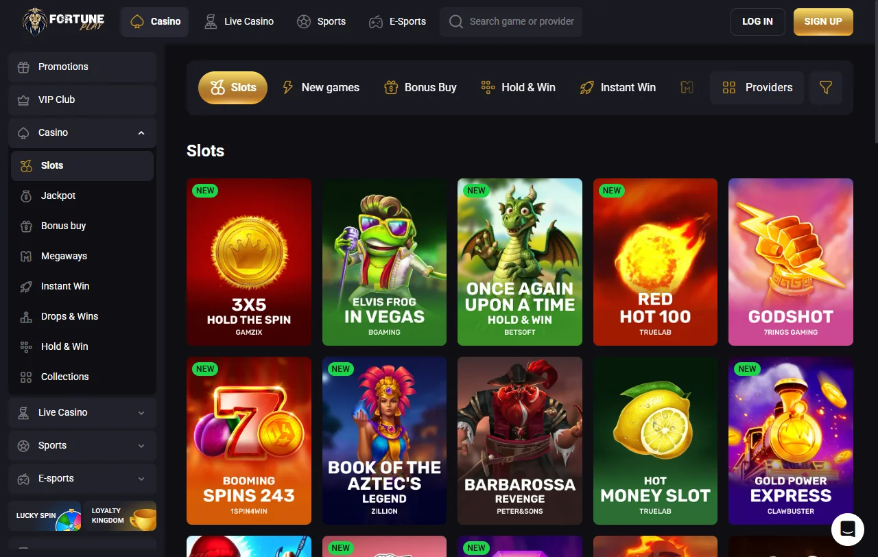 Fortuneplay Casino welcome offer up to C$1,000 plus 100 free spins for readers