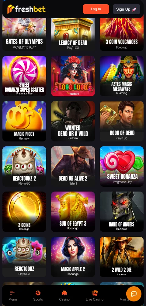 Freshbet Casino security, licence details and player protection