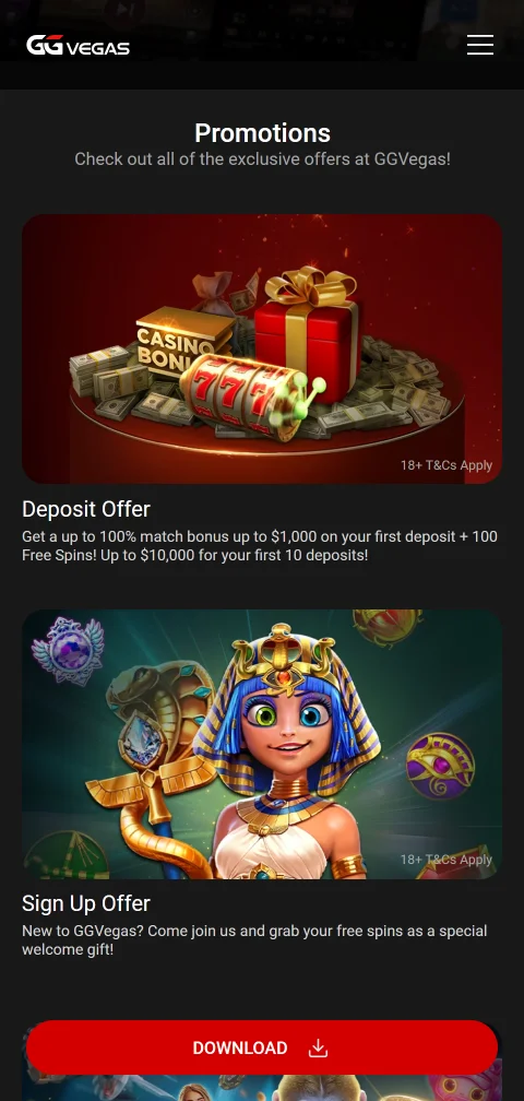 GG Vegas Casino security, licence, and player protection focus
