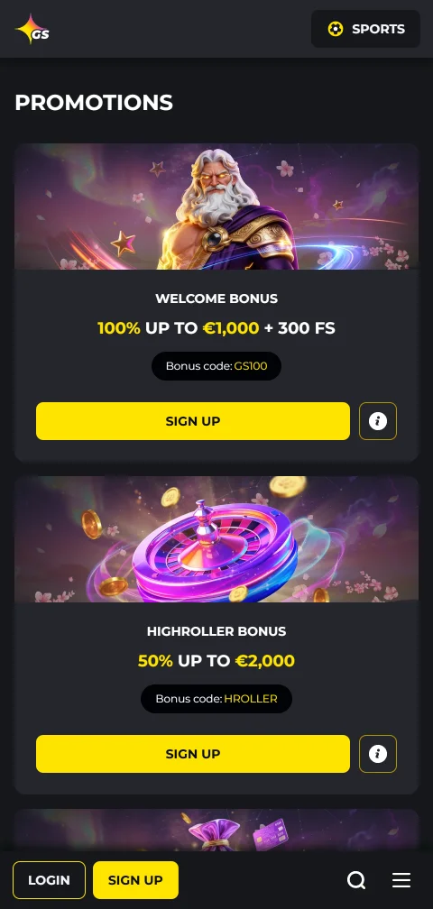 Golden Star Casino mobile access and smartphone gaming experience