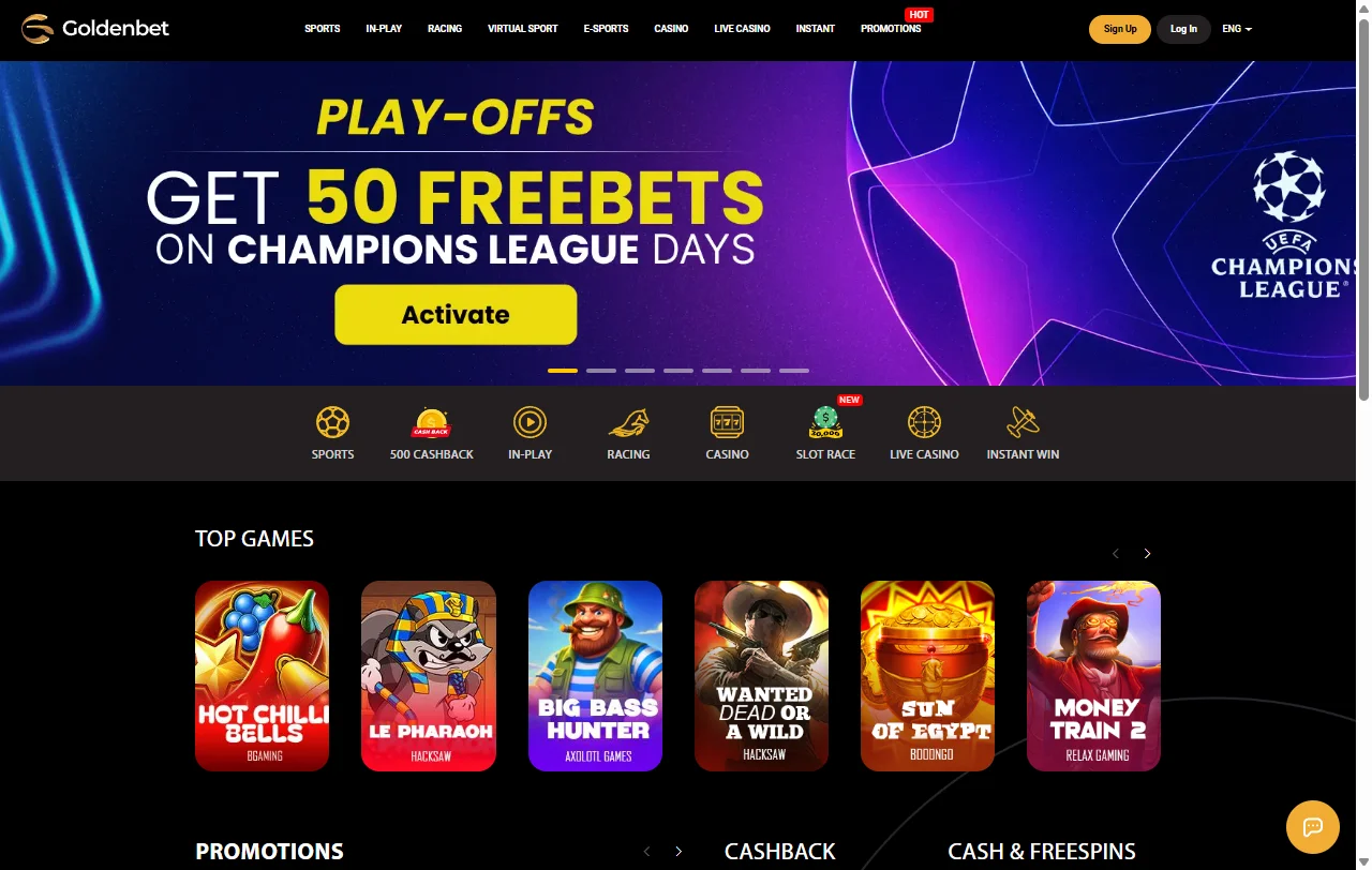 GoldenBet Casino review with broad platform coverage for Canada players