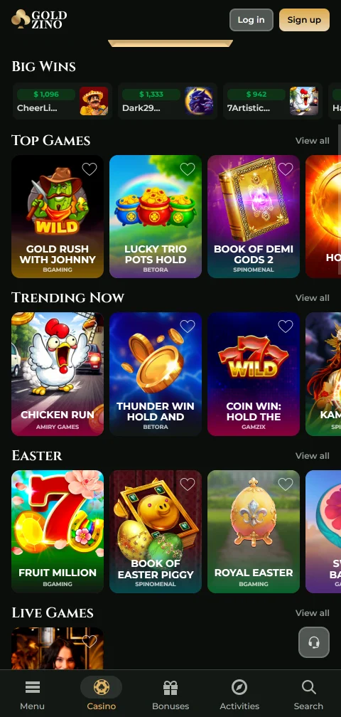 Goldzino Casino security overview with licensing, encryption, and player protection