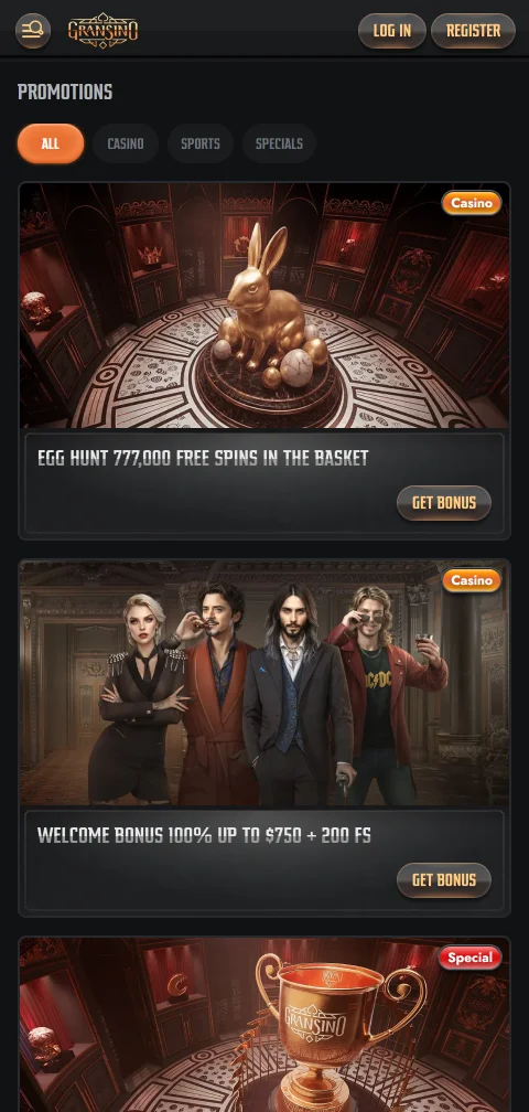 Gransino Casino security, licence and player protection review