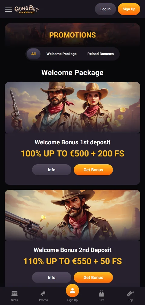 Gunsbet Casino licence, security and player protection