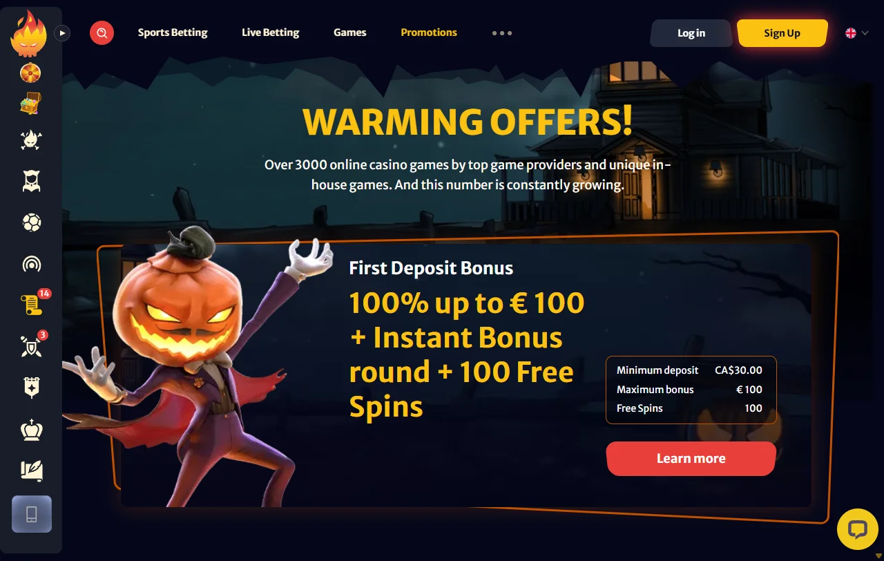 HellSpin Casino games overview with slots, tables, and provider mix