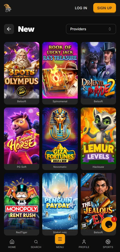 Horus Casino deposits, withdrawals and CAD payment options overview
