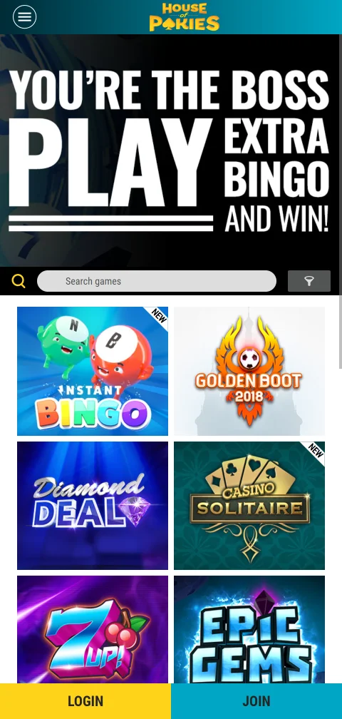House of Pokies Casino deposits, withdrawals and banking methods