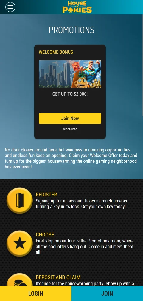House of Pokies Casino licence and player protection overview