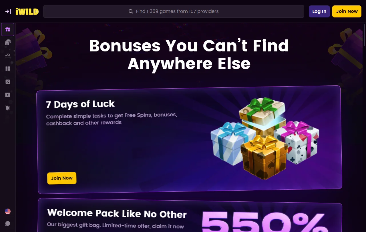 iWild Casino bonus terms and promotional structure explained