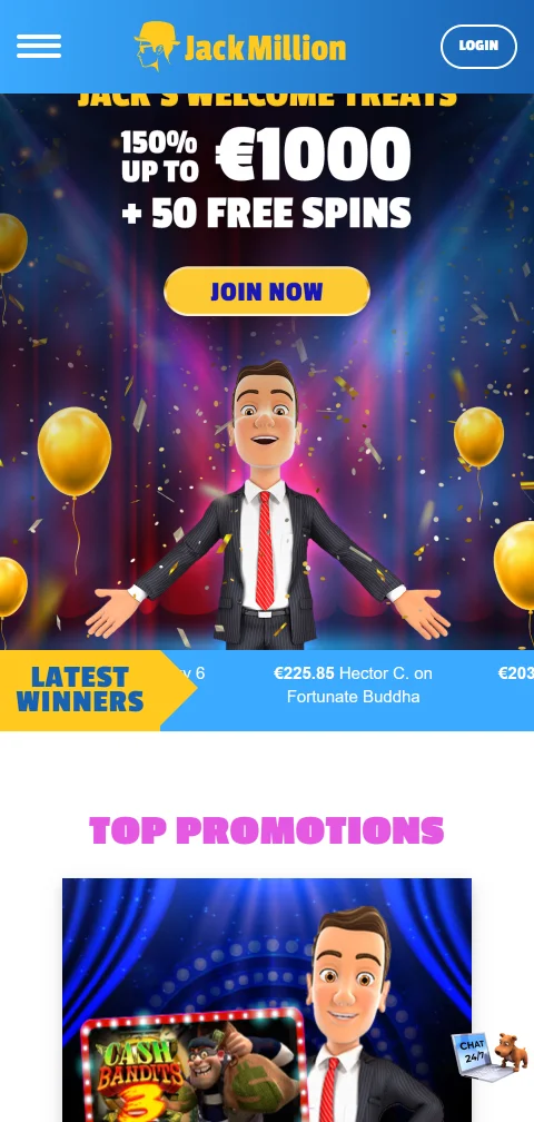 Jack Million Casino mobile access and smartphone compatibility overview